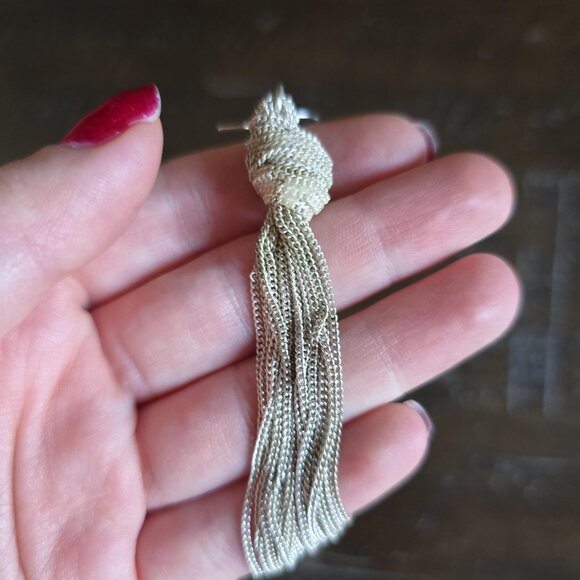 Lot of 2 Pairs Boho Dangle Earrings Tassel Feather Festival Summer Elegant Artsy - Picture 4 of 5